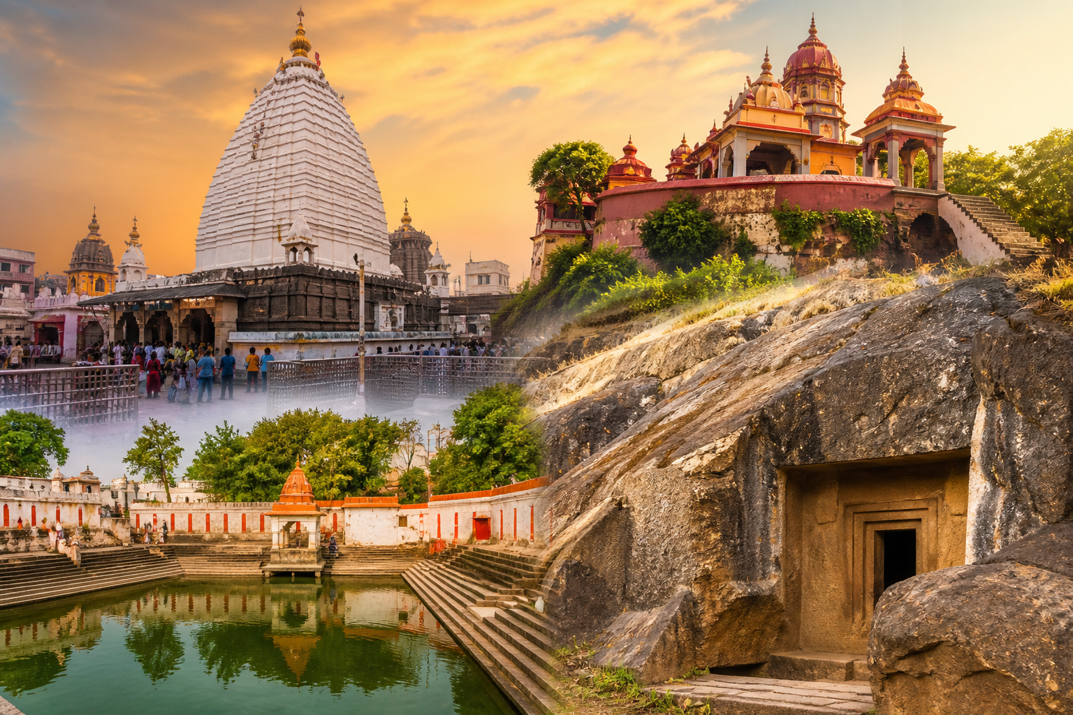 Vishnupad Temple tourist place in Gaya, Bihar