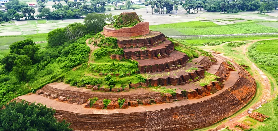Kesariya Stupa Bihar Buddhist tourist place